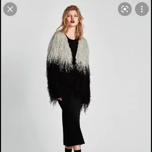 トップス Fringe Knit Cardigan sahara Sade fringe cardigan – Line & Dot